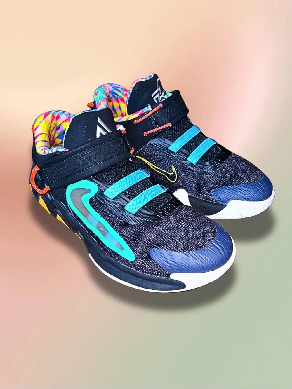 Nike Giannis Immortality 2 'Kaleidoscope' Youth Shoes Size 2Y